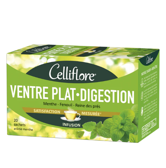 Celliflore Flat Stomach Digestion Infusion Tea